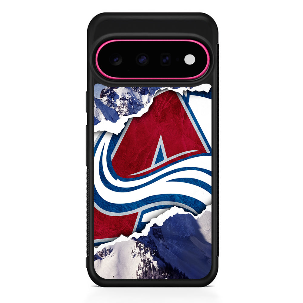 NHL Colorado Avalanche Mountains Google Pixel 11 Case | Slim Shockproof Cover