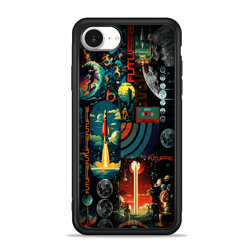 Travel Future Worlds Space iPhone 16e Case | Protective Phone Cover