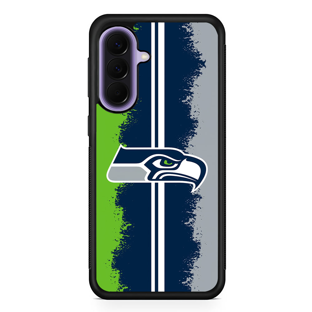 NFL Seattle Seahawks Team Samsung Galaxy A57 Case | Slim Samsung Galaxy A57 Rubber Case