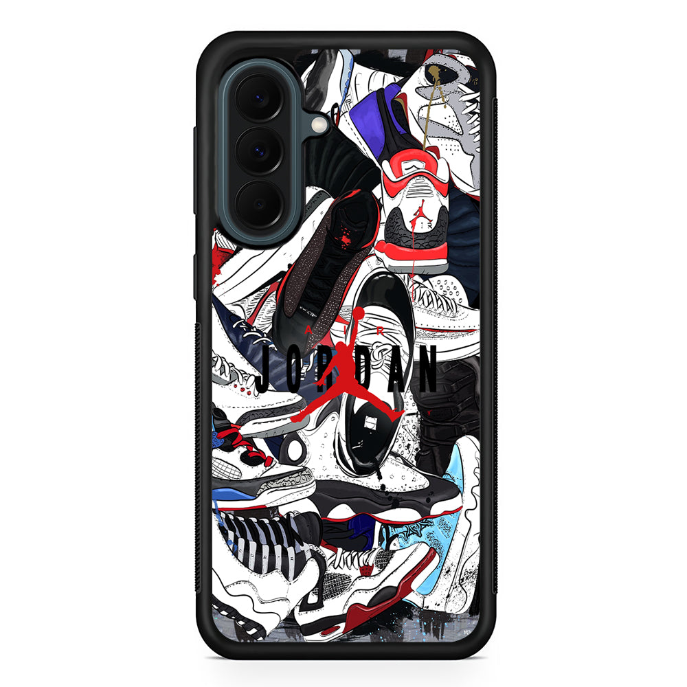Air Jordan Scattered Collection Samsung Galaxy A37 Case | Custom Samsung Galaxy A37 Protective Cover