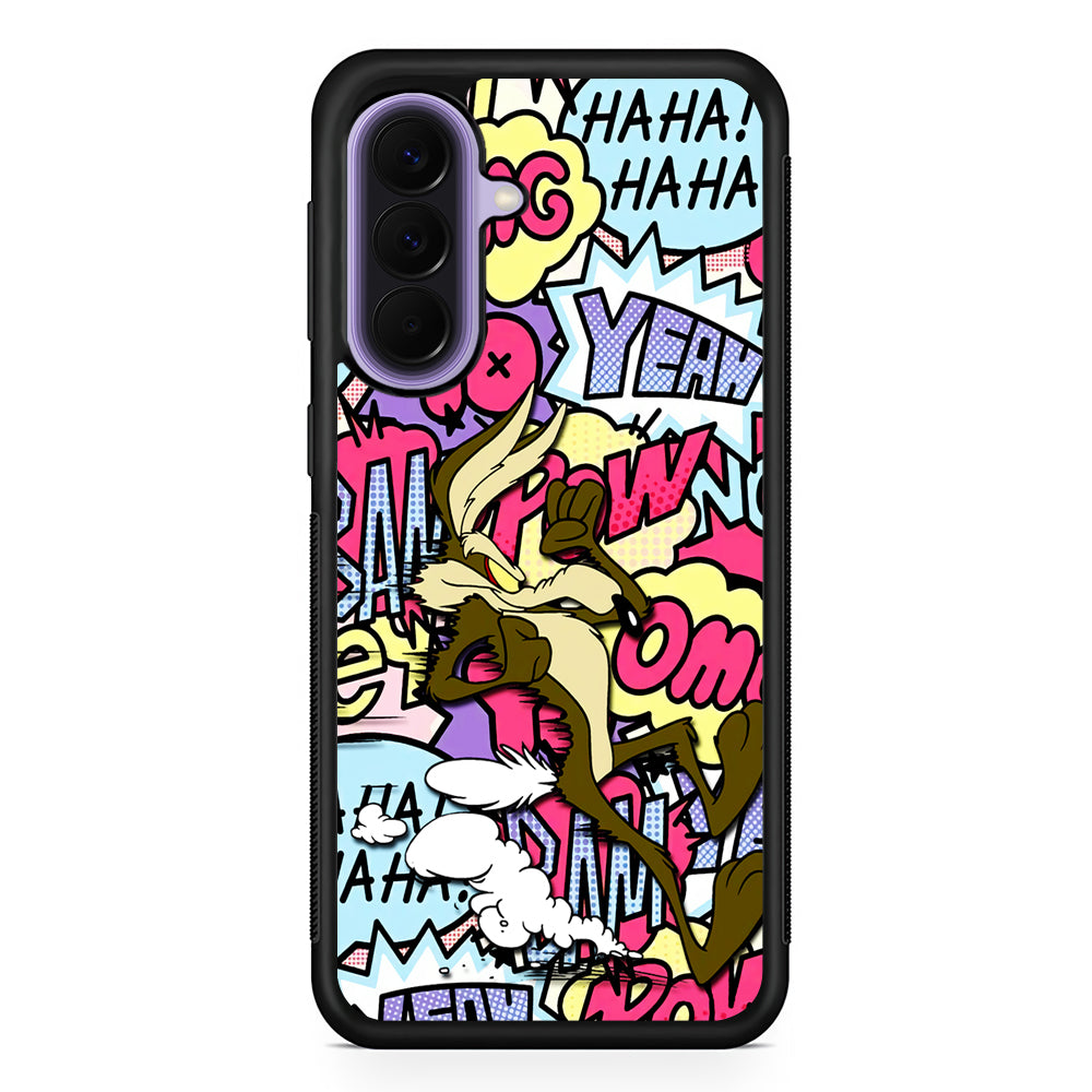 Coyote Run Too Far Samsung Galaxy A57 Case | Slim Samsung Galaxy A57 Rubber Case