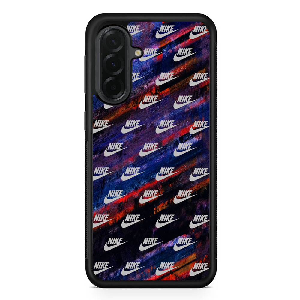 Nike Doodle Stripe Abstract Samsung Galaxy A36 Case | Durable Samsung Galaxy A36 Cover