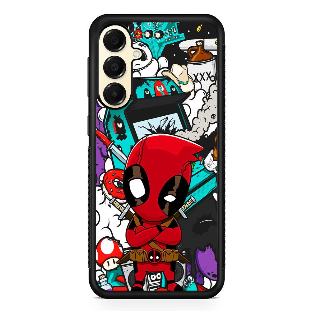 Deadpoll Destroy Game Station Samsung Galaxy A16 Case | Slim Rubber Samsung Galaxy A16 Case