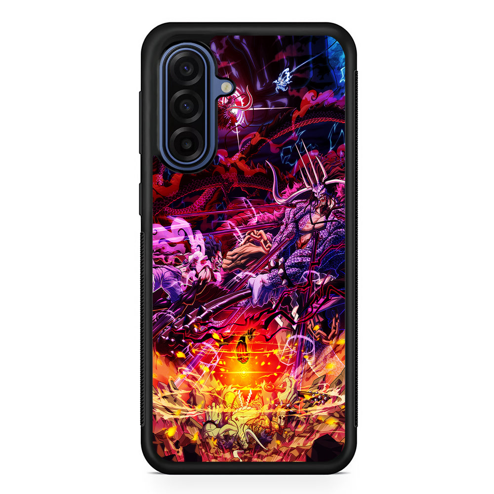 One Piece Luffy VS Kaido Samsung Galaxy A17 Case | Slim Protective Phone Cover