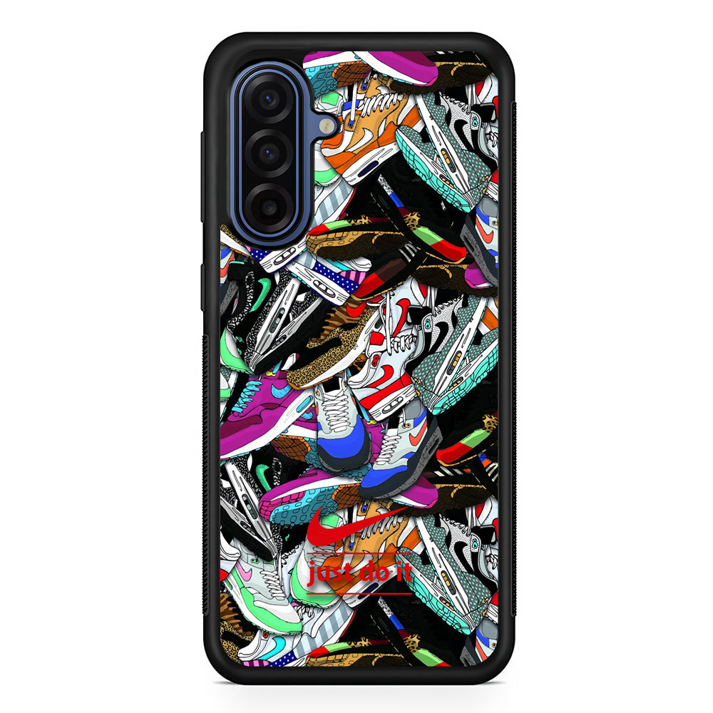Nike Revolution Never Ends Samsung Galaxy A17 Case | Samsung Galaxy A17 Protective Rubber Case