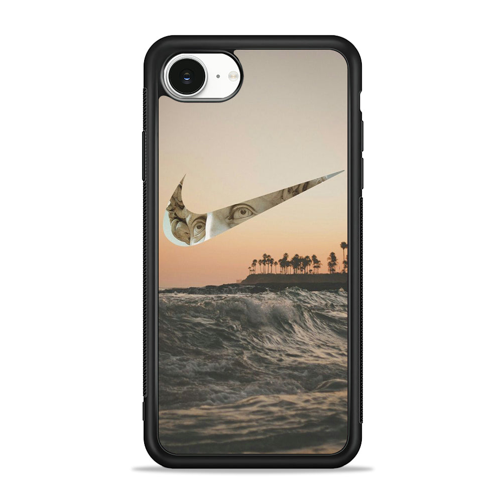 Nike Wave Sunset iPhone 16e Case - Slim Silicone Case