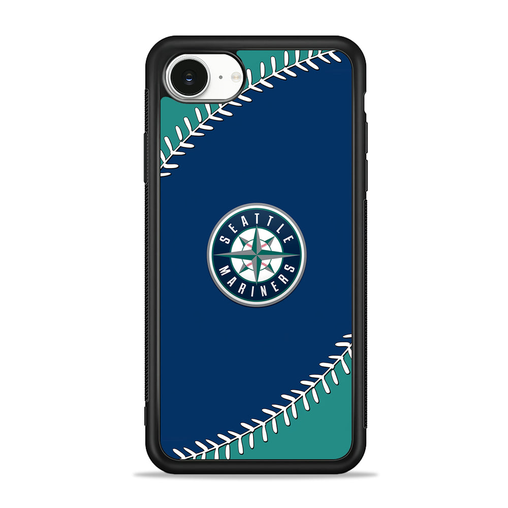 MLB Seattle Mariners Team iPhone 16e Case | Protective Phone Cover