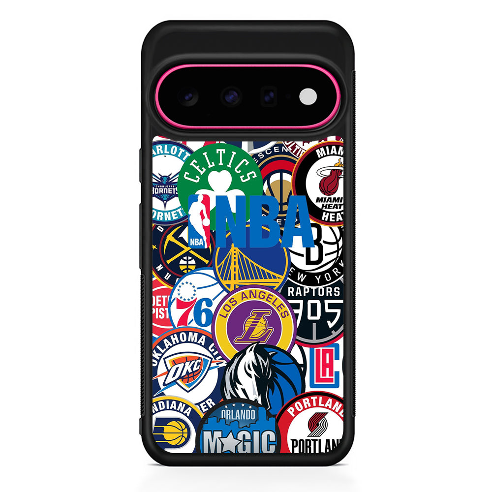 All NBA Basketball Teams Google Pixel 11 Case | Slim Shockproof Cover