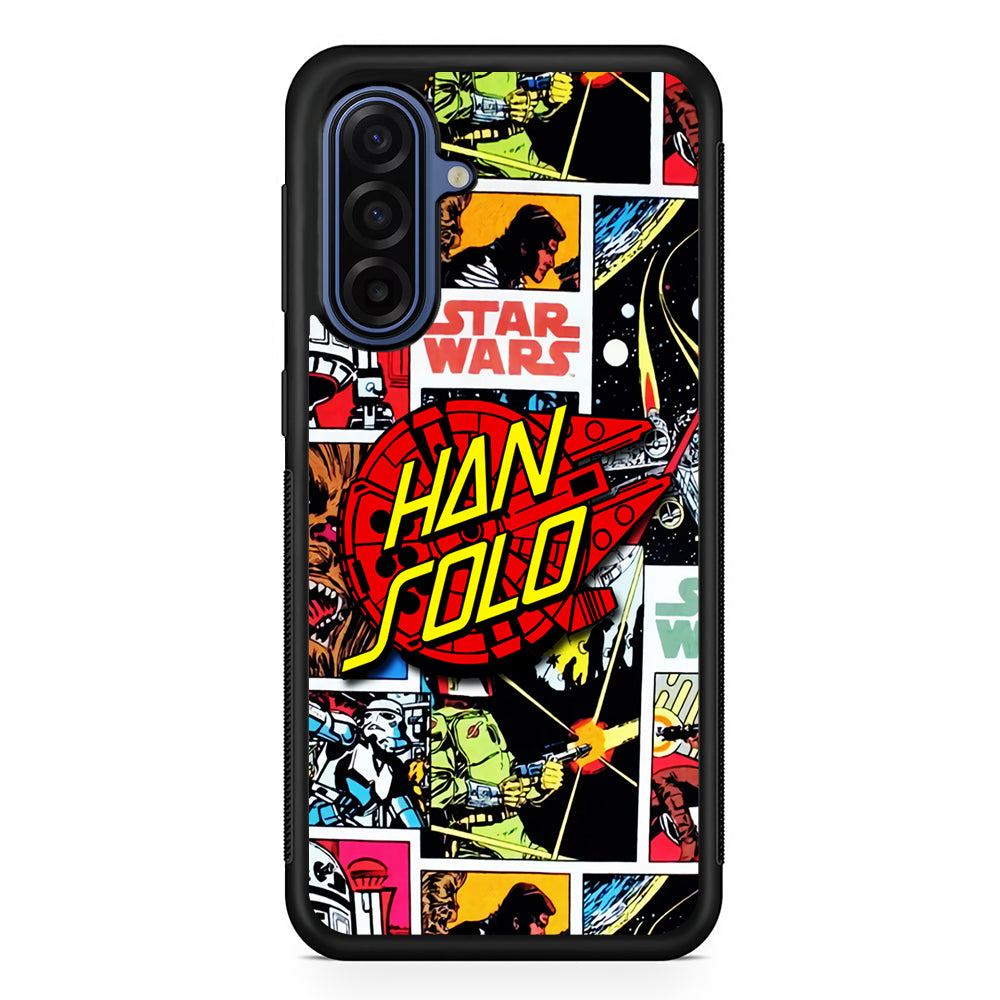 Star Wars Han Solo Sign Samsung Galaxy A17 Case | Slim Protective Phone Cover