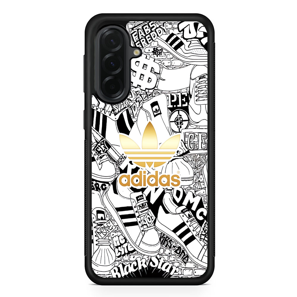 Adidas Fabulous Golden Glow Samsung Galaxy A36 Case | Slim Samsung Galaxy A36 Protective Case