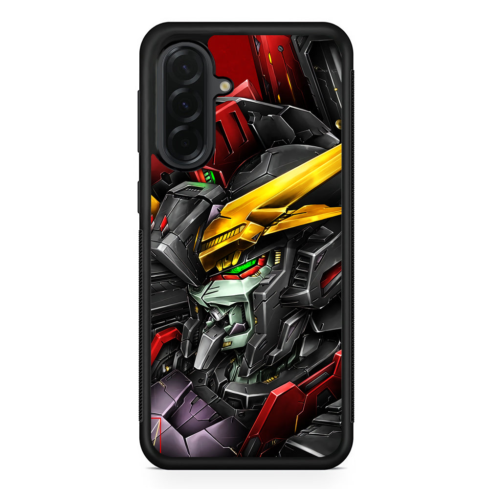 Gundam Transformation of The Machine Samsung Galaxy A36 Case | Protective Rubber Cover