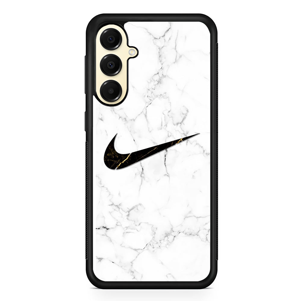 Nike Gold Line in Marble Samsung Galaxy A16 Case | Custom Protective Samsung Galaxy A16 Case
