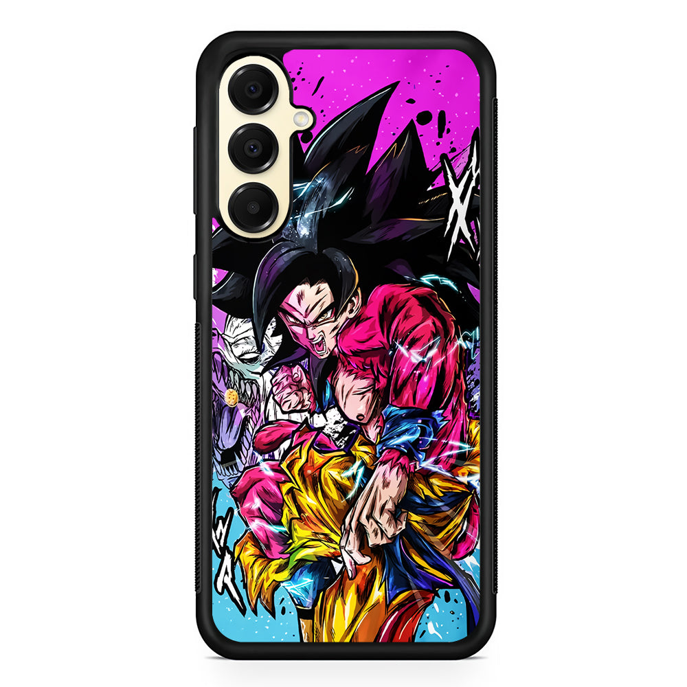 Goku SS4 Dragon Ball Z Samsung Galaxy A16 Case | Slim Rubber Samsung Galaxy A16 Case