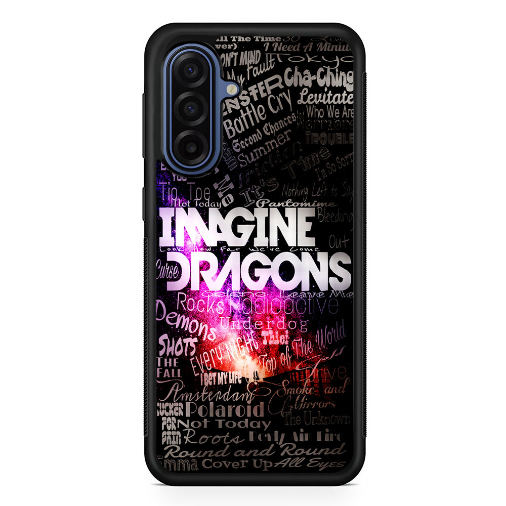 Imagine Dragons Lettering Art Samsung Galaxy A17 Case | Slim Protective Phone Cover
