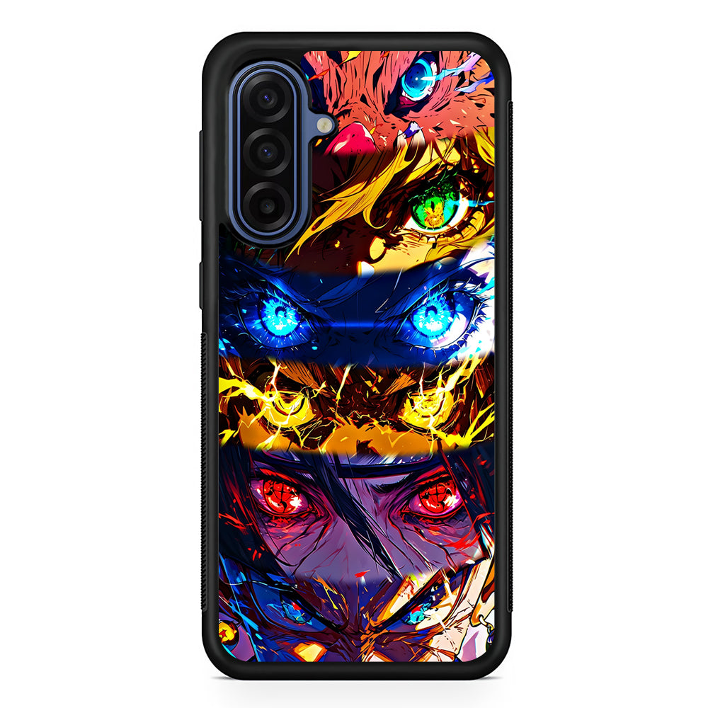 Various Kinds of Anime Eyes Samsung Galaxy A17 Case | Slim Protective Phone Cover