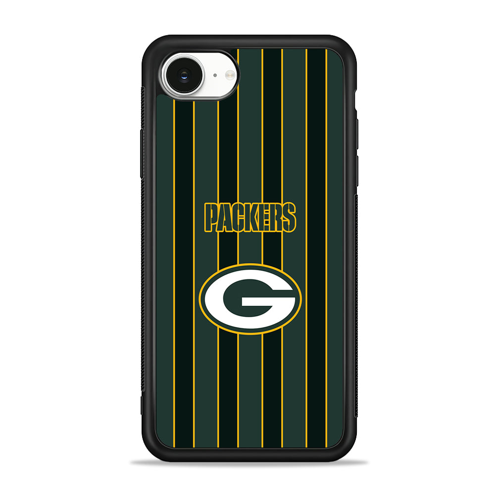 NFL Green Bay Packers Yellow Line iPhone 16e Case | Protective Phone Cover