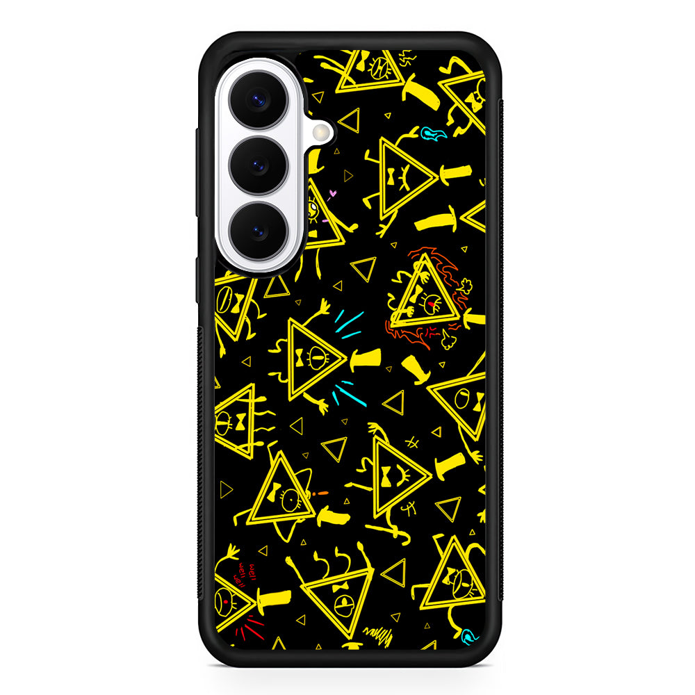 Bill Cipher Gravity Falls Doodle Samsung Galaxy S26 Plus Case | Slim Protective Cover for Samsung Galaxy S26 Plus