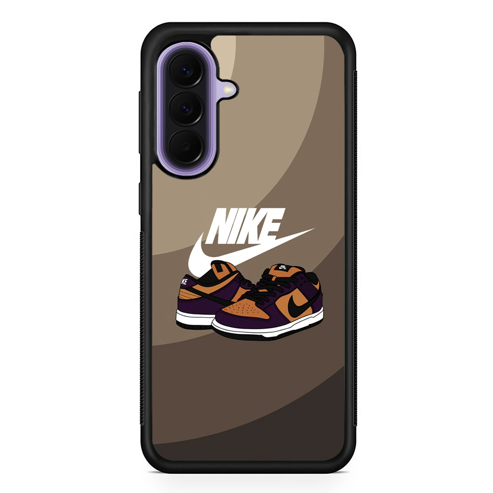 Nike Purple in Brown Layer Samsung Galaxy A57 Case | Samsung Galaxy A57 Protective Cover