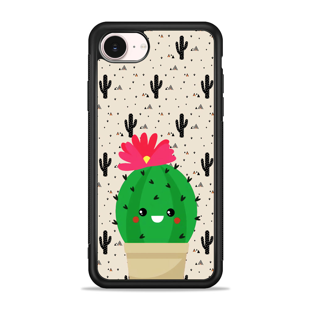 Cactus Tiny Pot iPhone 17e Case - Silicone Case