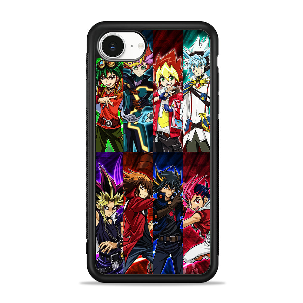 Yu-Gi-Oh All Main Character iPhone 16e Case | Protective Phone Cover