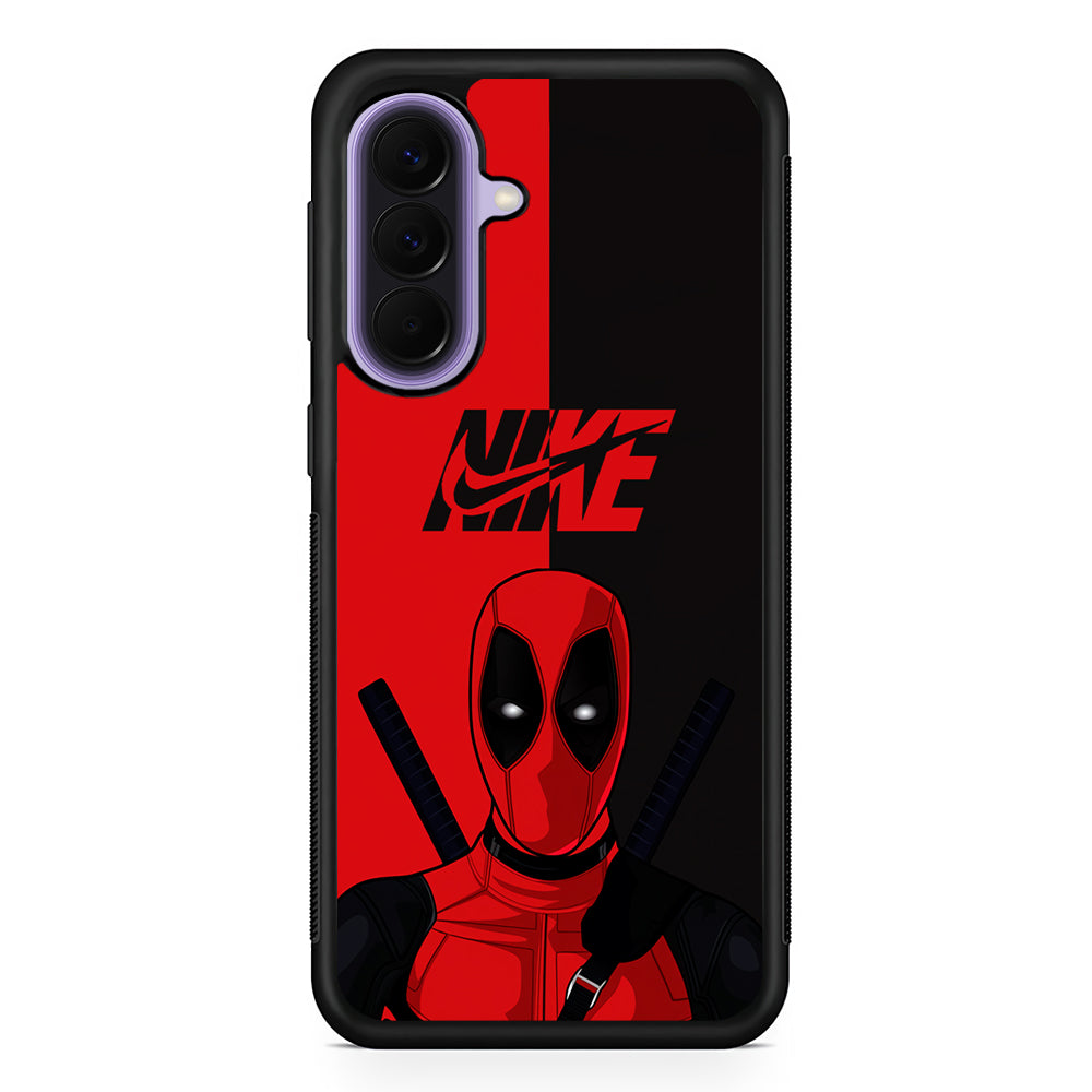 Nike Deadpool Red Grey Samsung Galaxy A57 Case | Samsung Galaxy A57 Protective Cover