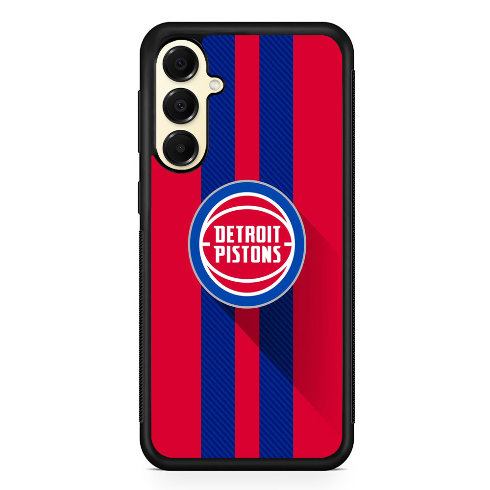 NBA Detroit Pistons Victory Ball Samsung Galaxy A16 Case | Slim Rubber Samsung Galaxy A16 Case