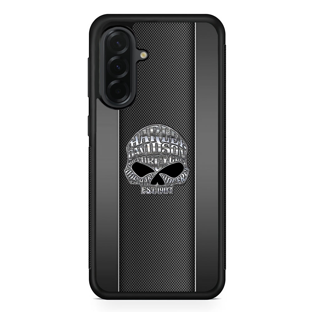 Harley Davidson Old Skull Samsung Galaxy A36 Case | Durable Samsung Galaxy A36 Cover