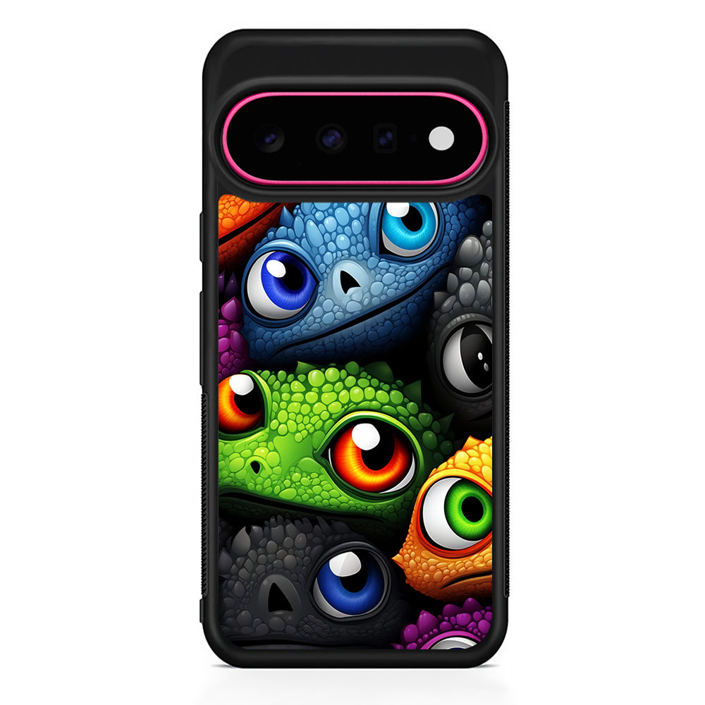 Reptile Eye Cartoon Google Pixel 11 Case | Slim Shockproof Cover