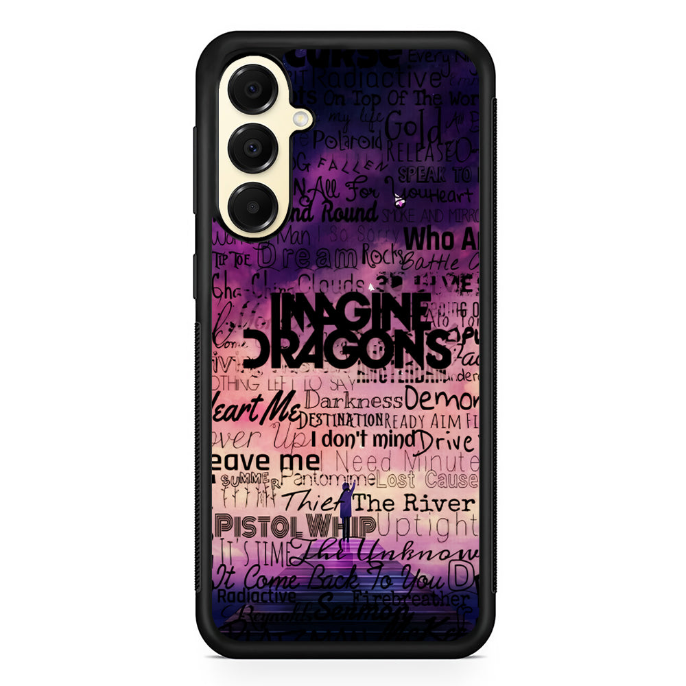 Imagine Dragons Poster Art Samsung Galaxy A16 Case | Slim Rubber Samsung Galaxy A16 Case