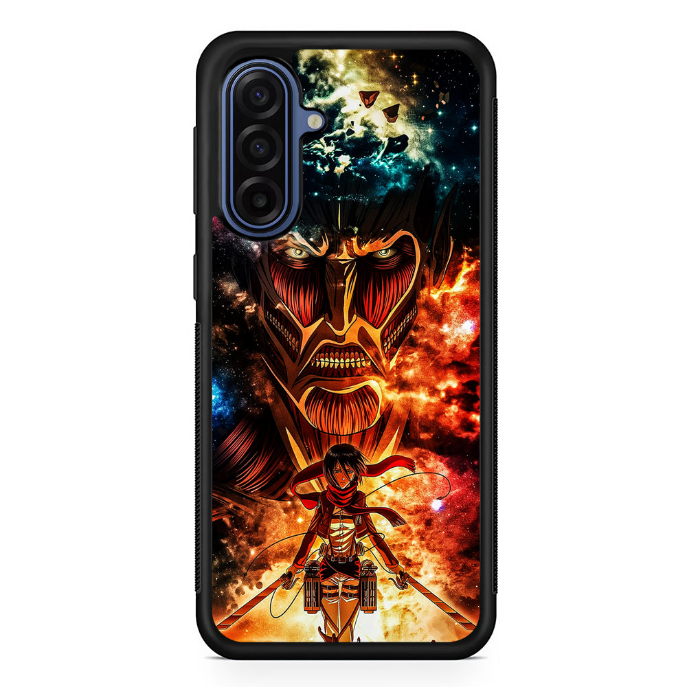 Attack on Titan Mikasa Art Samsung Galaxy A17 Case | Slim Protective Phone Cover