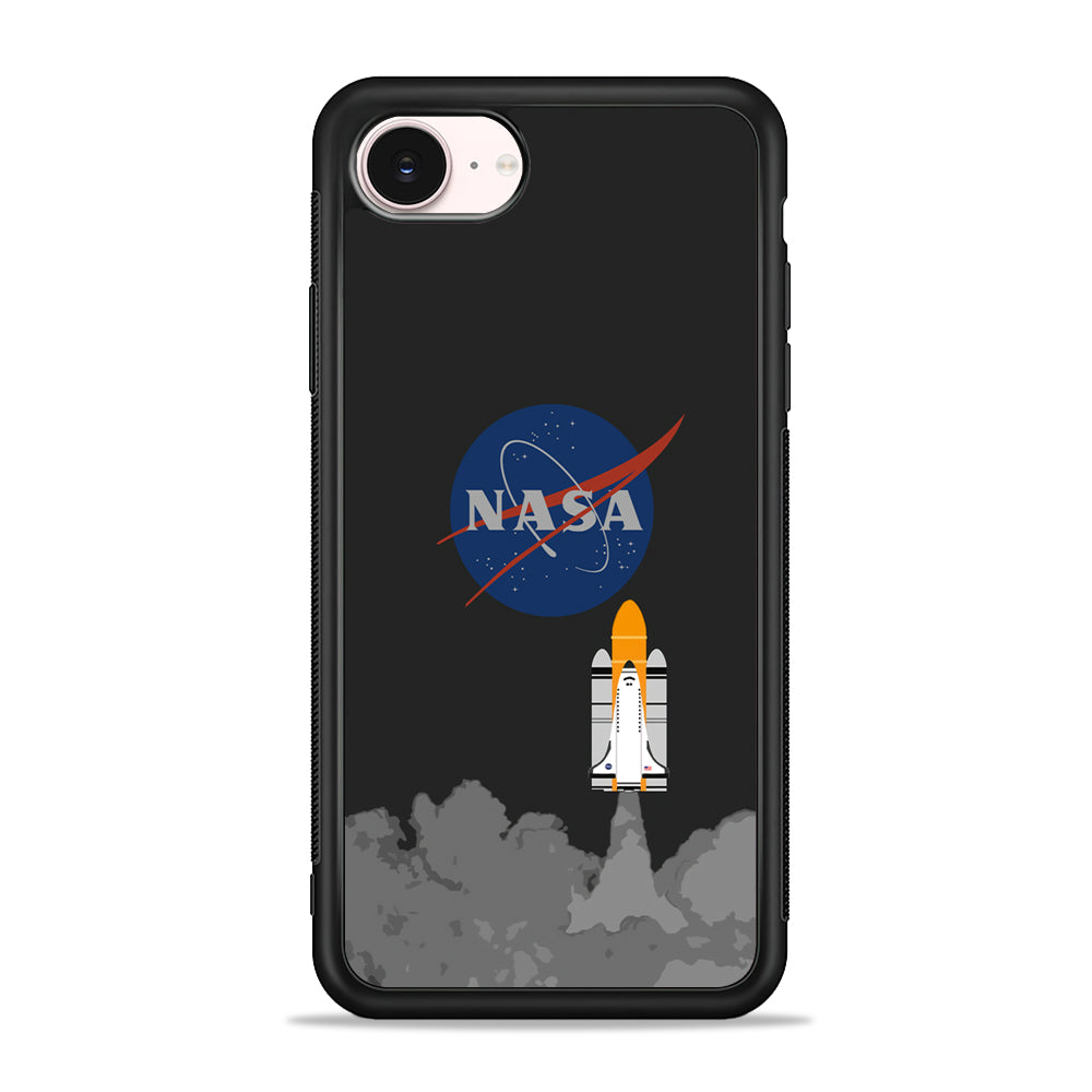 Nasa Launch The Future iPhone 17e Case - Silicone Case