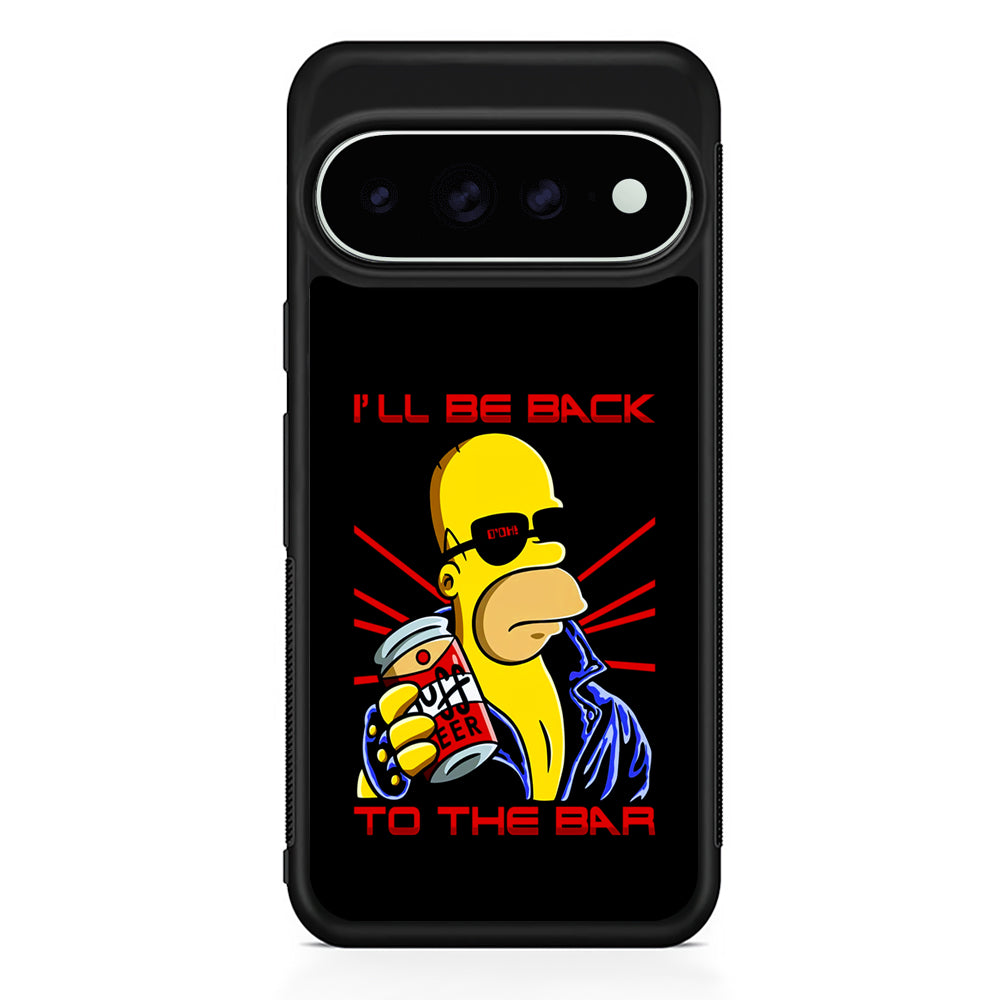 Homer Simpson with Duff Beer Google Pixel 11 Pro XL Case - Custom Design Protective Case