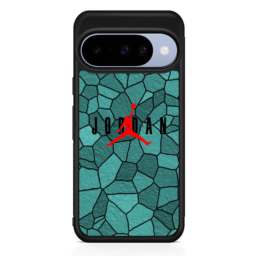 Air Jordan Rock Patern Google Pixel 10 Case | Google Pixel 10 Rubber Protective Case