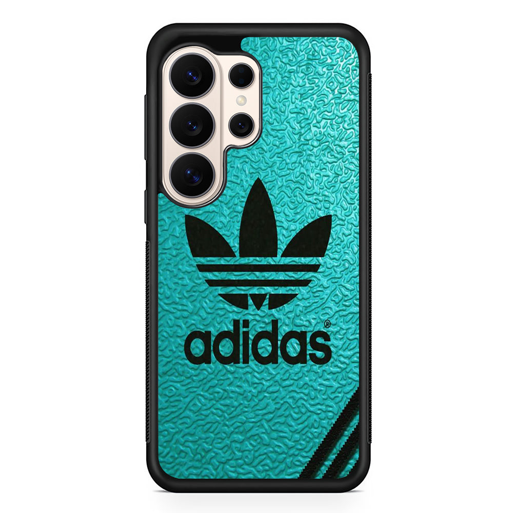 Adidas Blue Abstract Strap Samsung Galaxy S26 Ultra Case | Durable Samsung Galaxy S26 Ultra Phone Case