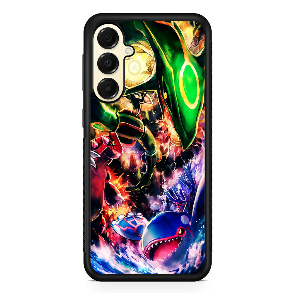 Legendary Pokemon Monsters Trio Samsung Galaxy A16 Case | Slim Rubber Samsung Galaxy A16 Case