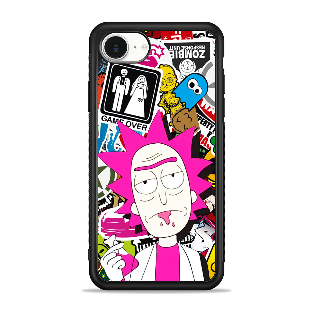 Dr Rick Sanchez Scientist iPhone 16e Case | Protective Phone Cover