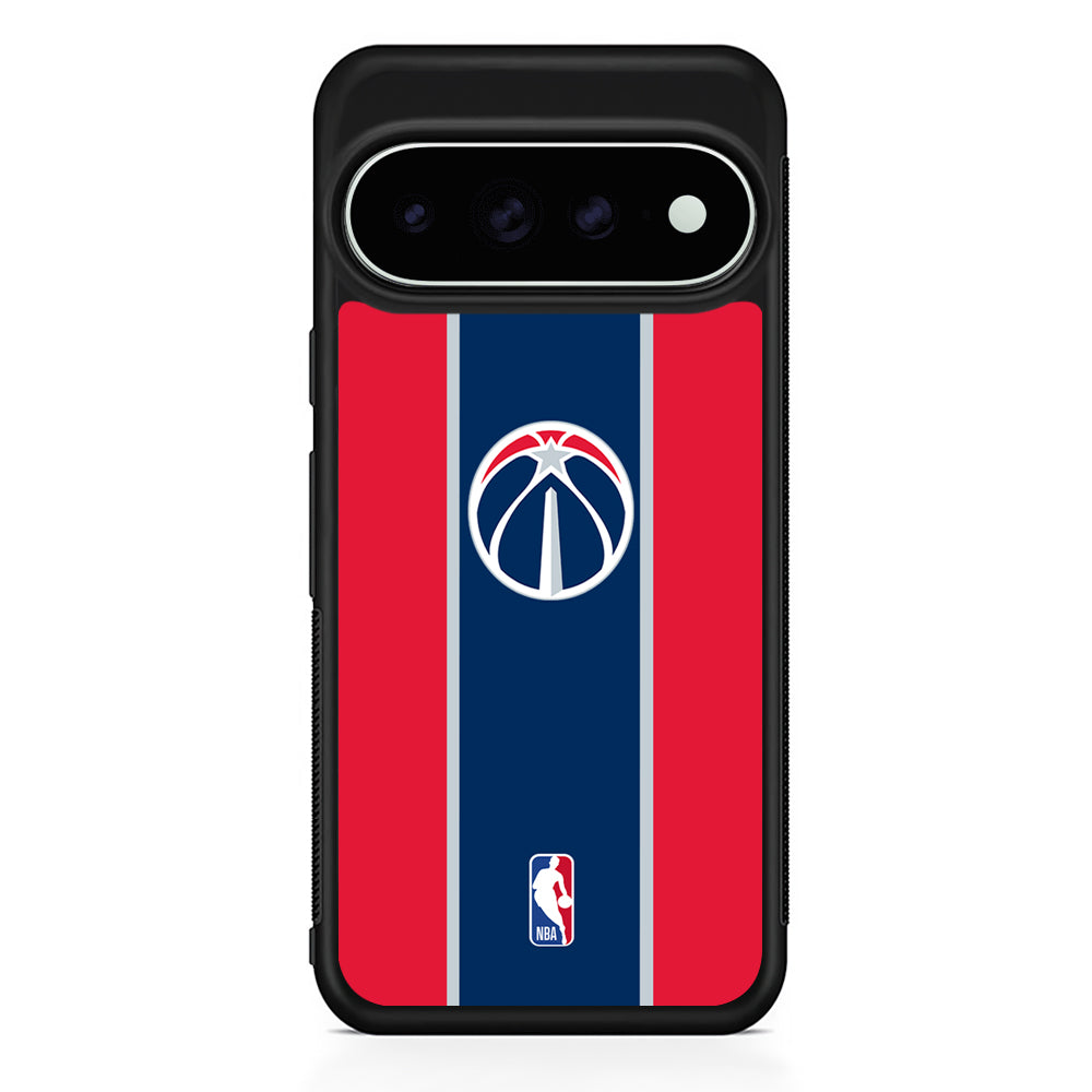NBA Washington Wizards Stripe Google Pixel 11 Pro XL Case - Custom Design Protective Case