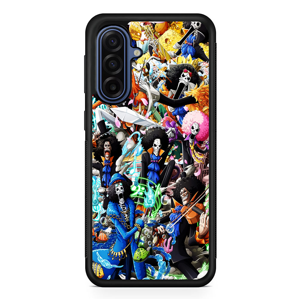 One Piece Brook Aesthetic Samsung Galaxy A17 Case | Slim Protective Phone Cover