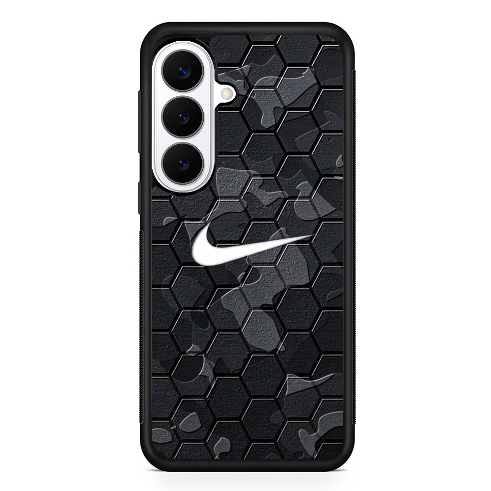 Nike Hexagon Pattern Camo Samsung Galaxy S26 Plus Case | Stylish Protective Cover for Samsung Galaxy S26 Plus