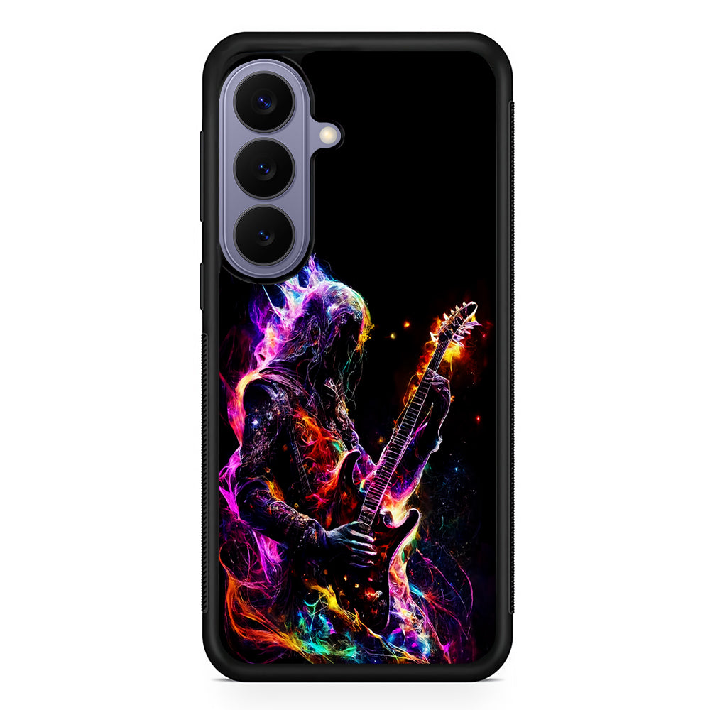 Rock Heavy Metal Guitar Samsung Galaxy S26 Case | Durable Rubber Case for Samsung Galaxy S26