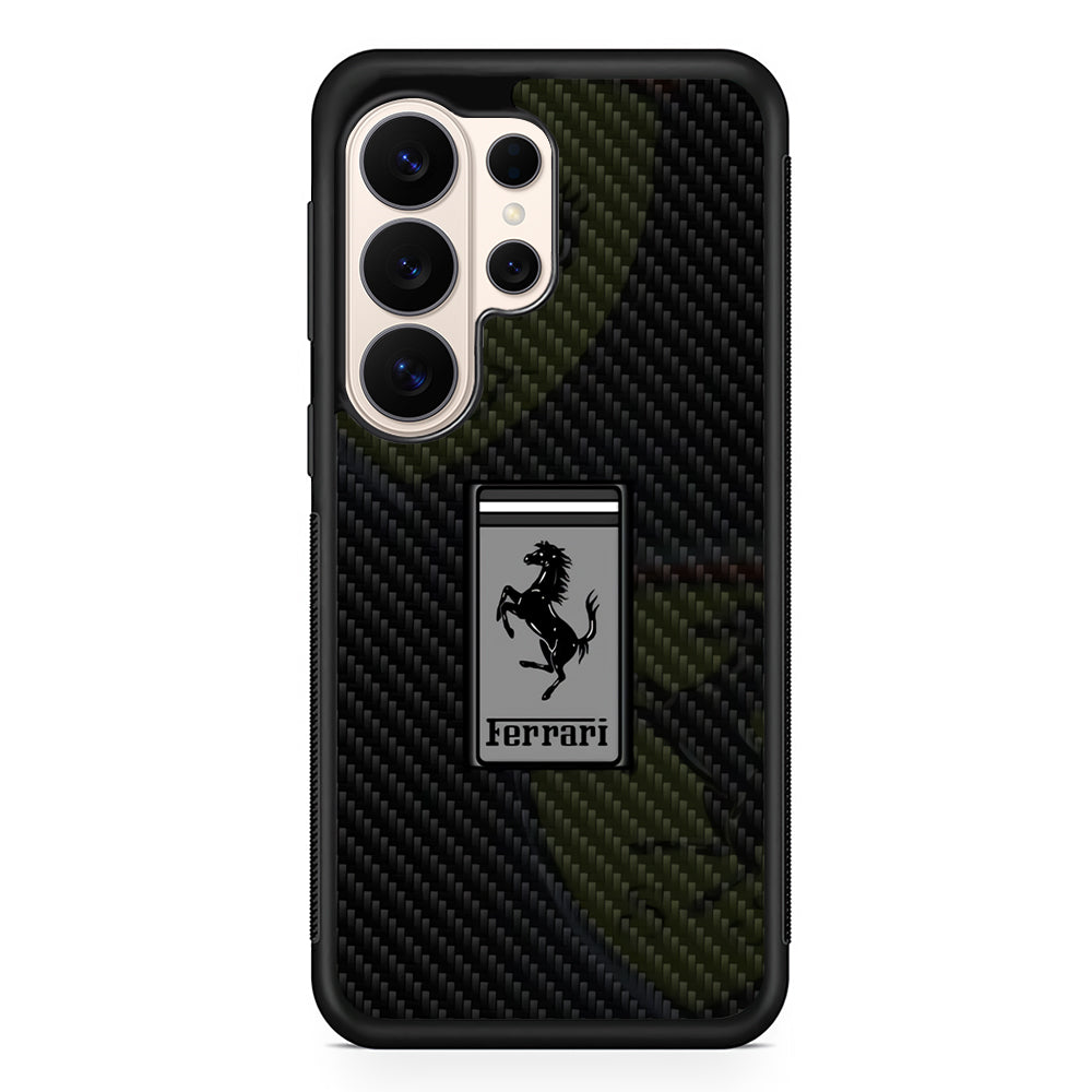 Ferrari Silvery Touch Samsung Galaxy S26 Ultra Case | Durable Samsung Galaxy S26 Ultra Phone Case