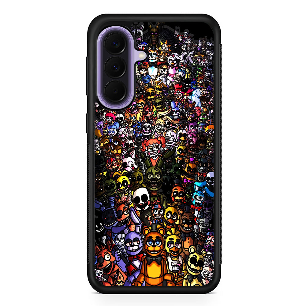 Five Nights at Freddy's Assemble Samsung Galaxy A57 Case | Slim Samsung Galaxy A57 Rubber Case