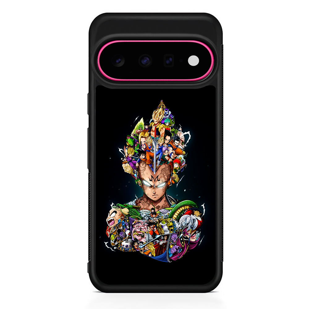 Dragon Ball Vegeta and Friends Google Pixel 11 Case | Slim Shockproof Cover