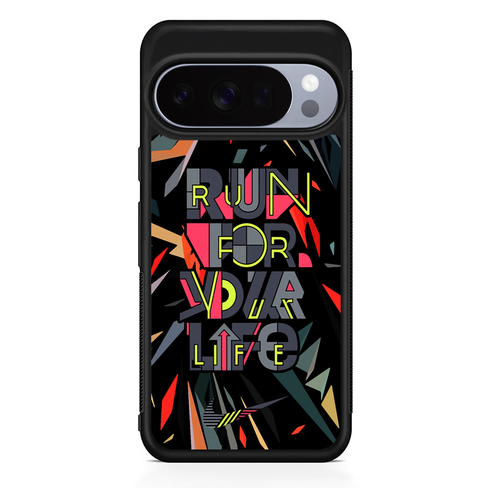Nike Run for Life Google Pixel 10 Pro Case | Protective Google Pixel 10 Pro Cover
