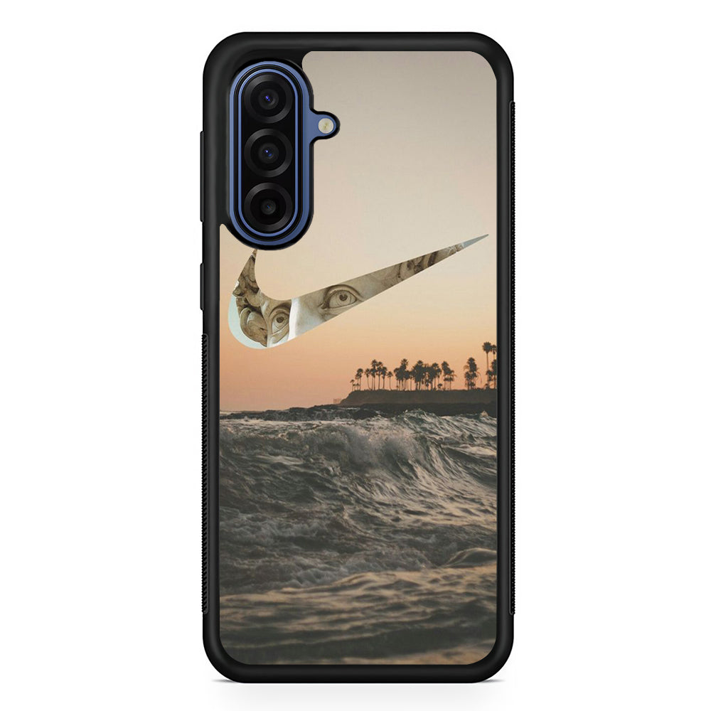 Nike Wave Sunset Samsung Galaxy A17 Case | Samsung Galaxy A17 Protective Rubber Case