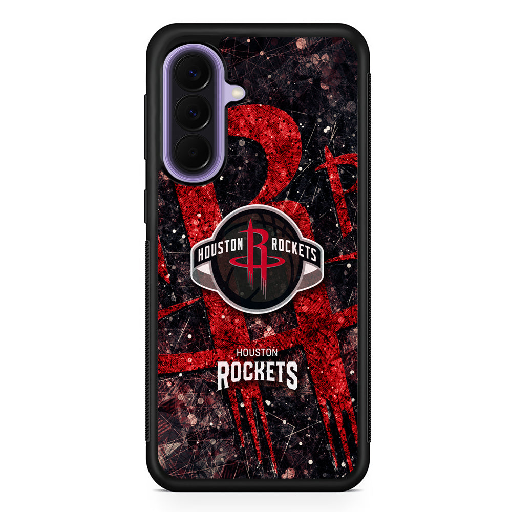 NBA Houston Rockets Glory Samsung Galaxy A57 Case | Slim Samsung Galaxy A57 Rubber Case