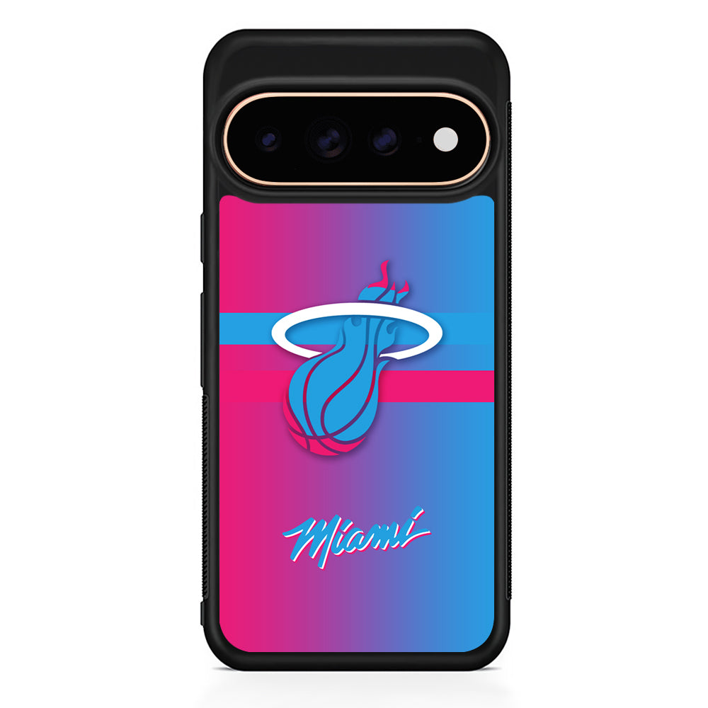 NBA Miami Heat Spectrum Google Pixel 11 Pro Case - Stylish Protective Phone Case
