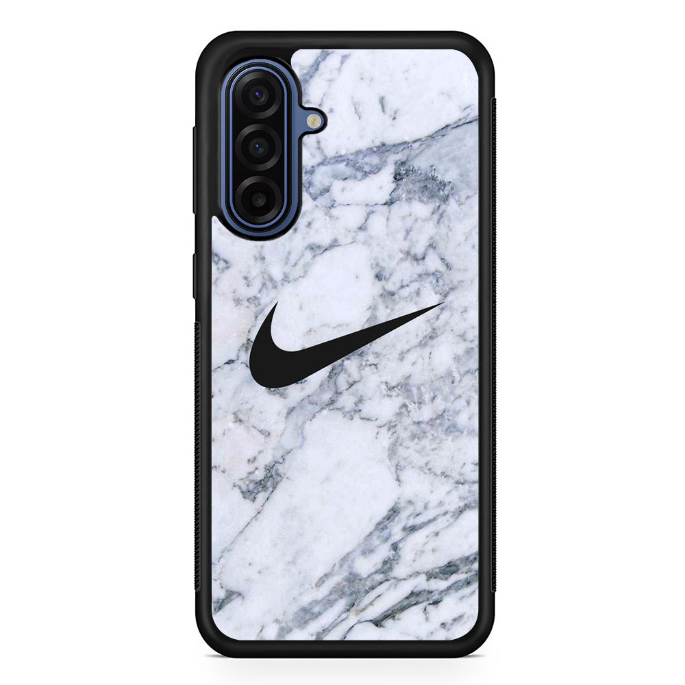 Nike Marble Space Samsung Galaxy A17 Case | Samsung Galaxy A17 Protective Rubber Case