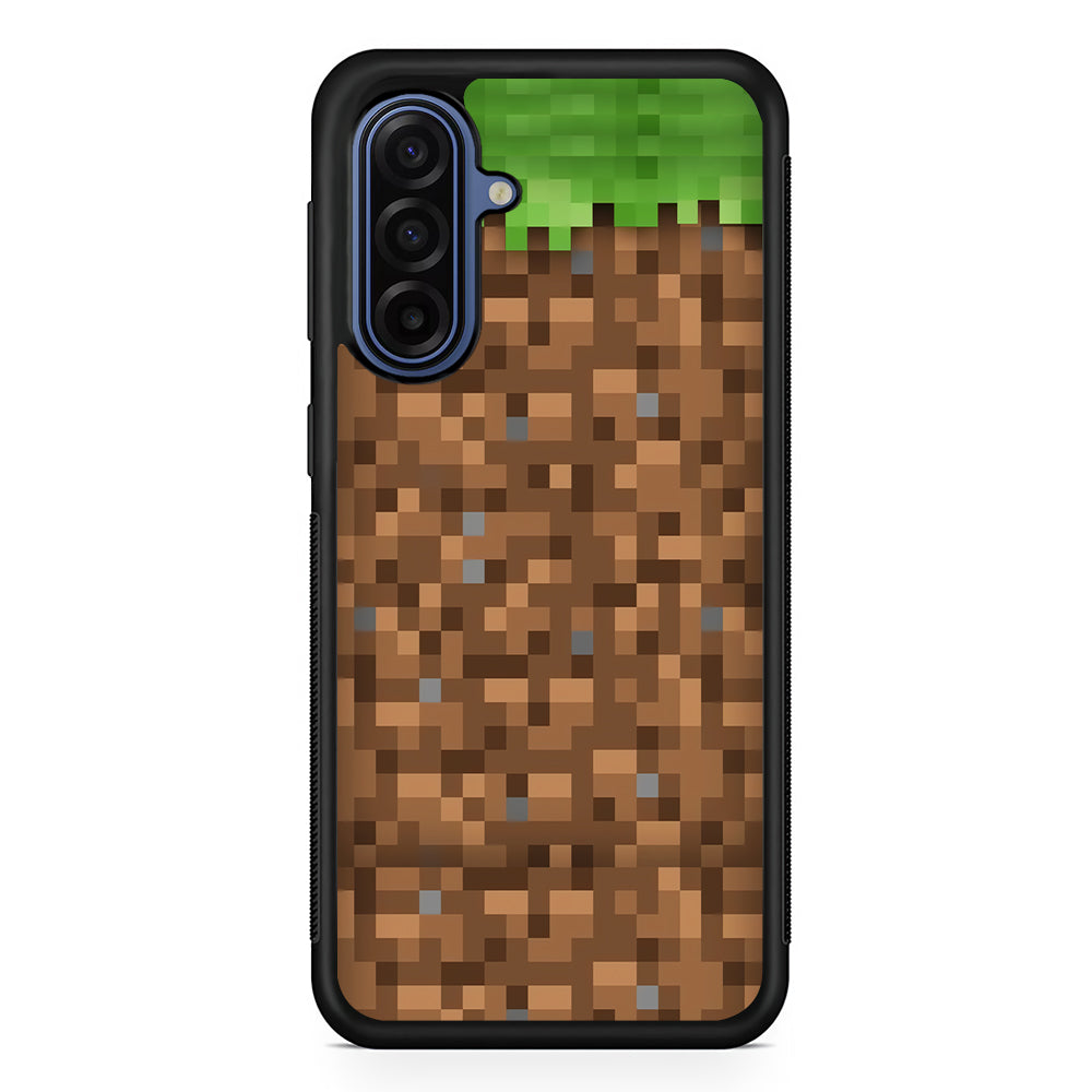 Minicraft Block Pixel Samsung Galaxy A17 Case | Slim Protective Phone Cover
