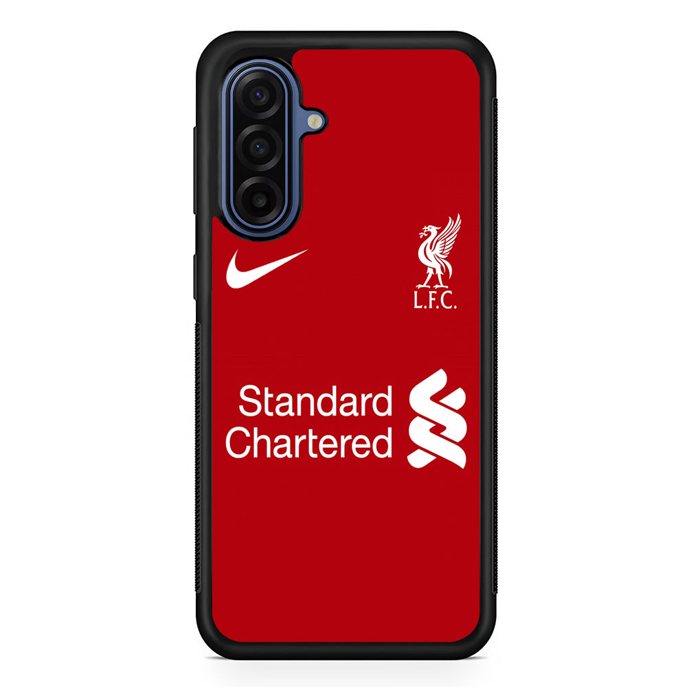 Nike Liverpool Home Jersey Samsung Galaxy A17 Case | Samsung Galaxy A17 Protective Rubber Case